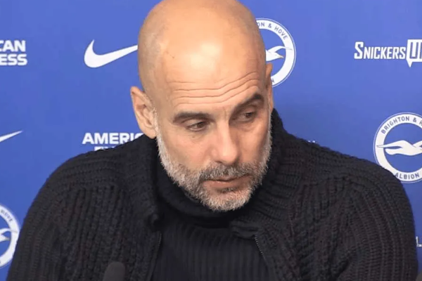 曼城客場4-0擊敗布萊頓后瓜迪奧拉:我們必須努力爭取英超冠軍